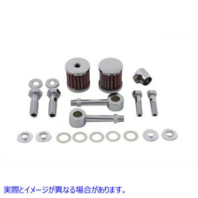 40-0451 シフトン デュアル ブリーザー キット Sifton Dual Breather Kit 取寄せ Vツイン (検索用／