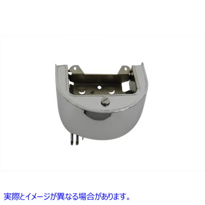 40-0490  取寄せ Vツイン Chrome Oil Tank (検索用／