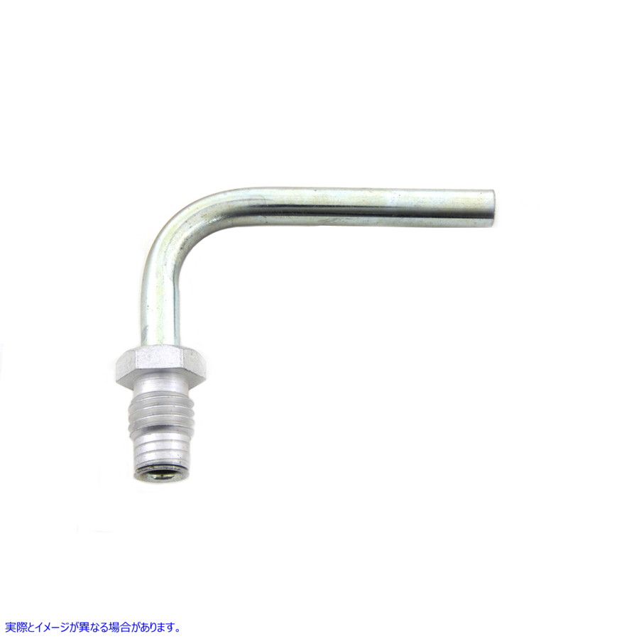 40-0547 ナット付きブリーザーチューブ Breather Tube with Nut 取寄せ Vツイン (検索用／24912-65 V-Twin