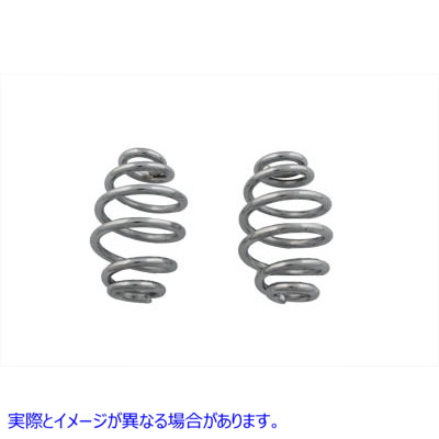 42-0033 クローム 3 インチ シート スプリング セット Chrome 3 inch Seat Spring Set 取寄せ Vツイン (検索用／