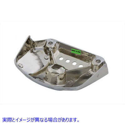 42-0069 ヘッドランプブラケット クロームダイキャスト Headlamp Bracket Chrome Die Cast 取寄せ Vツイン (検索用／67805-86