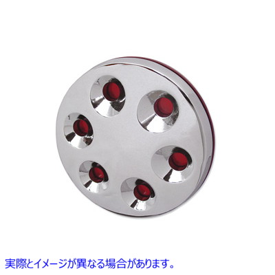 42-0108 クローム 3-D ダービー カバー Chrome 3-D Derby Cover 取寄せ Vツイン (検索用／