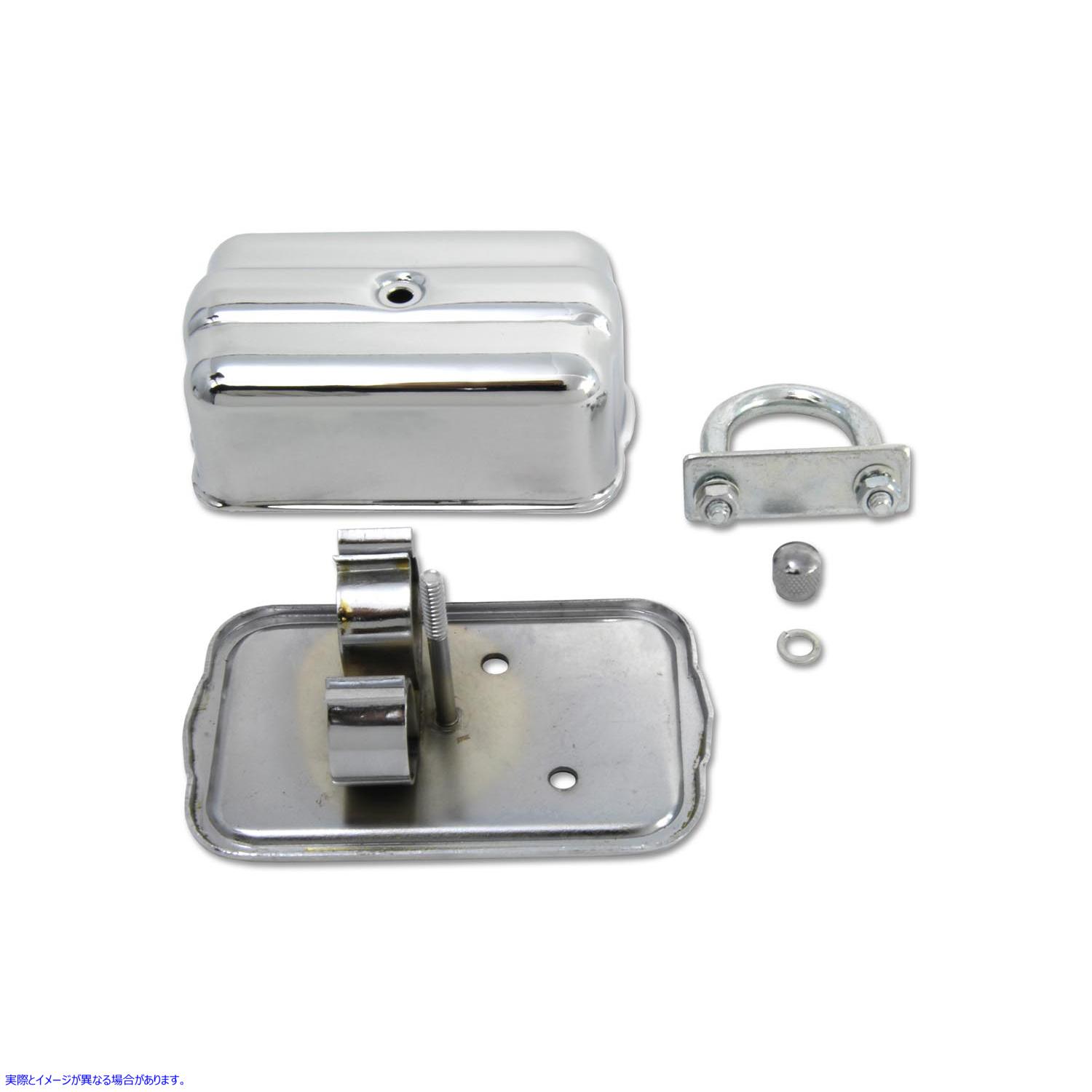 42-0318 クランプ付きユニバーサルクロームスパークプラグホルダー Universal Chrome Spark Plug Holder with Clamps 取寄せ Vツ