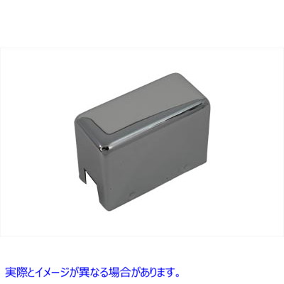 42-0404 クロームリレーカバー 取寄せ Vツイン Chrome Relay Cover (検索用／74755-38