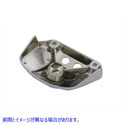 42-0423 ヘッドランプブラケット クロームダイキャスト 取寄せ Vツイン Headlamp Bracket Chrome Die Cast (検索用／67807-73