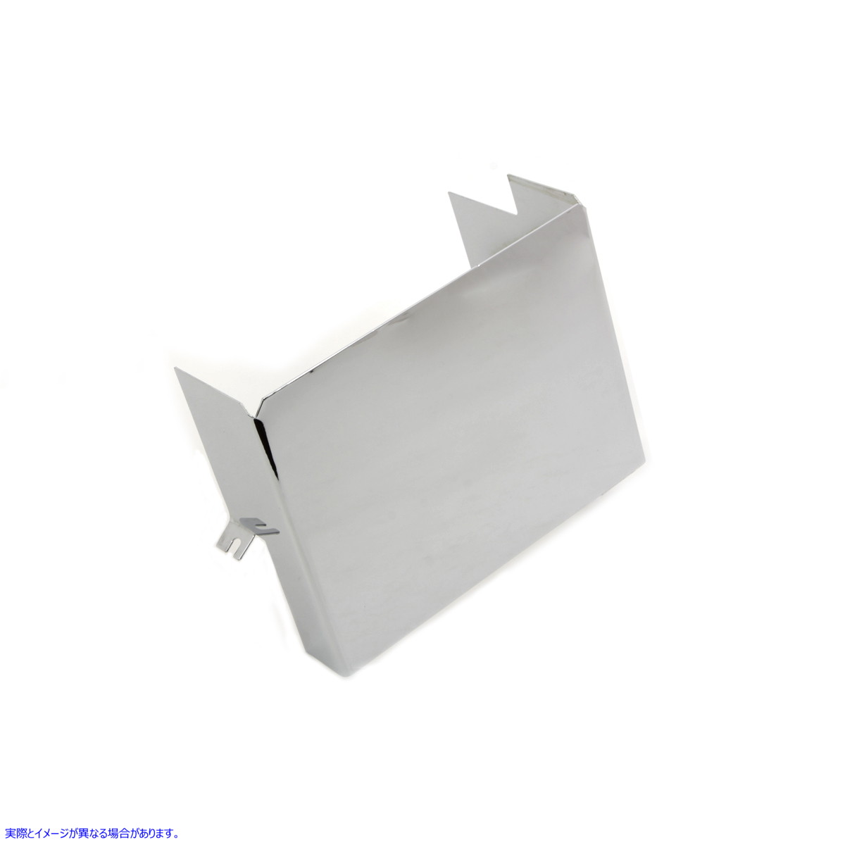 42-0499  取寄せ Vツイン Smooth Chrome Battery Side Cover (検索用／66383-70