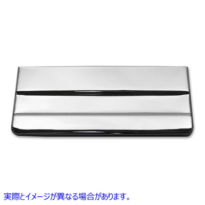 42-0511 クロムバッテリートップカバー Chrome Battery Top Cover 取寄せ Vツイン (検索用／66367-73