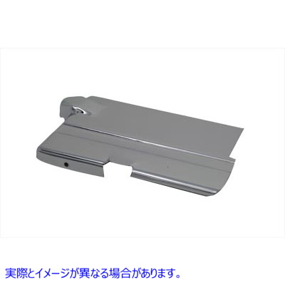 42-0513 バッテリートップカバー クローム 取寄せ Vツイン Battery Top Cover Chrome (検索用／66369-67