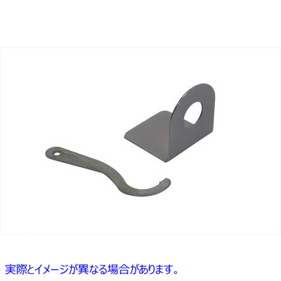 42-0525 クロームスイッチブラケット レンチ付 Chrome Switch Bracket with Wrench 取寄せ Vツイン (検索用／