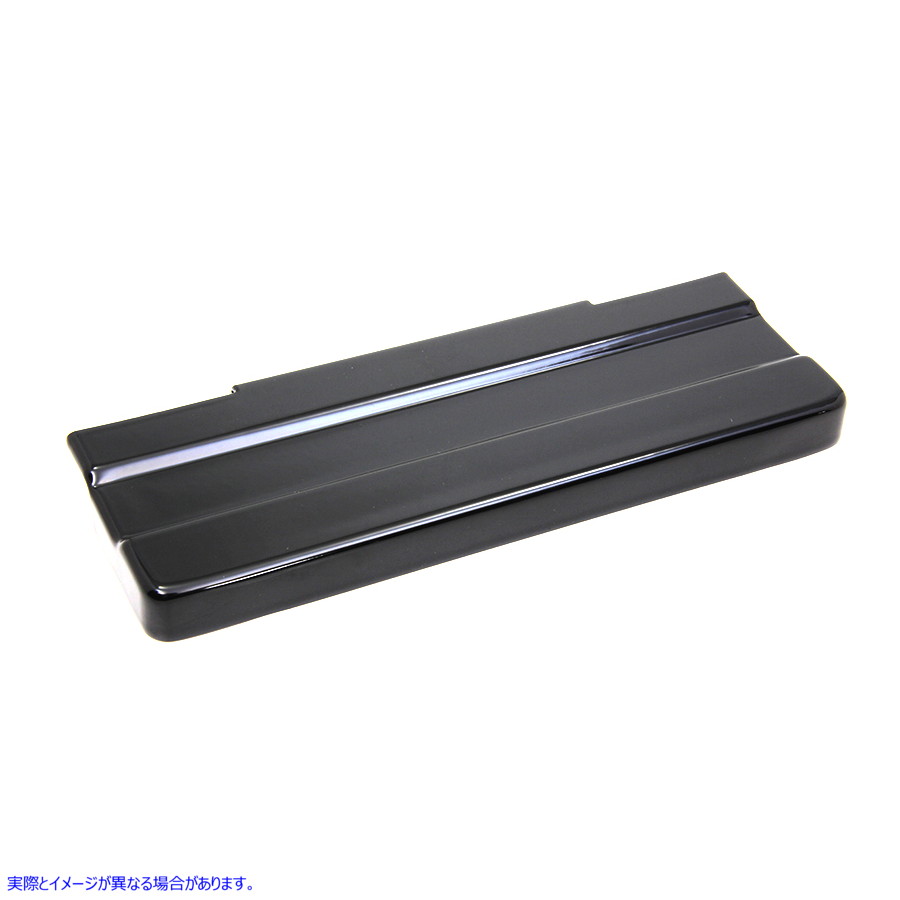 42-0567 バッテリートップカバー ブラック 取寄せ Vツイン Battery Top Cover Black (検索用／66367-97