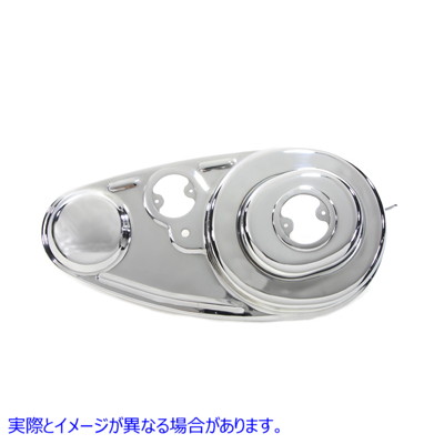 42-0599 45インチ アウタープライマリーカバー クローム 取寄せ Vツイン 45 inch Outer Primary Cover Chrome (検索用／60504-32