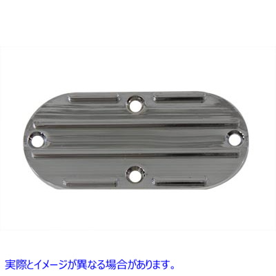 42-0600 オーバル検査用クロームフィンタイプ Oval Inspection Chrome Finned Type 取寄せ Vツイン (検索用／