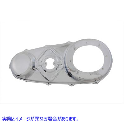 42-0611 クロームアウタープライマリーカバー Chrome Outer Primary Cover 取寄せ Vツイン (検索用／