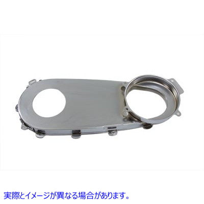 42-0617 オルタネーターインナープライマリーカバースチールクローム Alternator Inner Primary Cover Steel Chrome 取寄せ Vツ