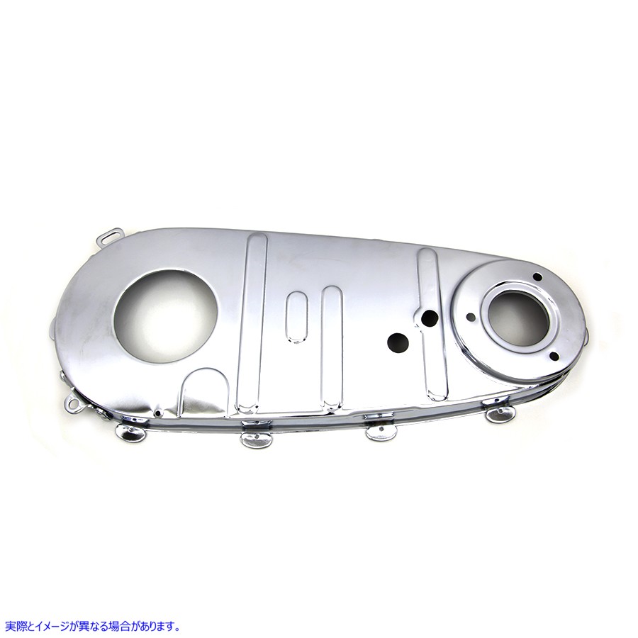 42-0621 クロームインナープライマリーカバー Chrome Inner Primary Cover 取寄せ Vツイン (検索用／ Paughco 752