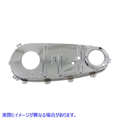 42-0622 クロームインナープライマリーカバー 取寄せ Vツイン Chrome Inner Primary Cover (検索用／60620-55