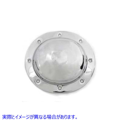 42-0627 ディンプルダービーカバー クローム Dimple Derby Cover Chrome 取寄せ Vツイン (検索用／60555-36