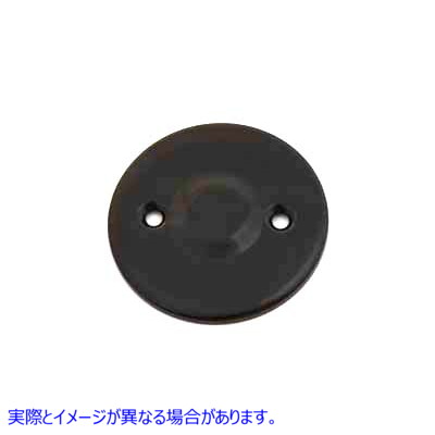 42-0641 点検カバー 黒 取寄せ Vツイン Inspection Cover Black (検索用／60572-36