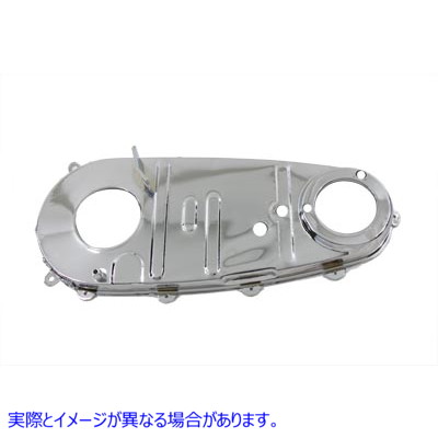 42-0645 レプリカインナープライマリーカバークローム 取寄せ Vツイン Replica Inner Primary Cover Chrome (検索用／