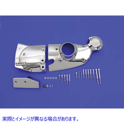 42-0658 クロームカムとスプロケットカバーキット 取寄せ Vツイン Chrome Cam and Sprocket Cover Kit (検索用／