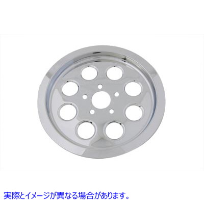 42-0660 アウタープーリーカバー 70歯 クローム Outer Pulley Cover 70 Tooth Chrome 取寄せ Vツイン (検索用／91733-85