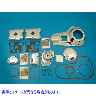 42-0692 クロームエンジンドレスアップキット Chrome Engine Dress Up Kit 取寄せ Vツイン (検索用／16326-99