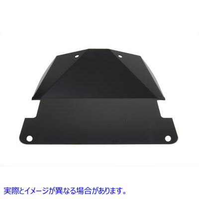 42-0708 リアフレームシートエリアカバー ブラック Rear Frame Seat Area Cover Black 取寄せ Vツイン (検索用／