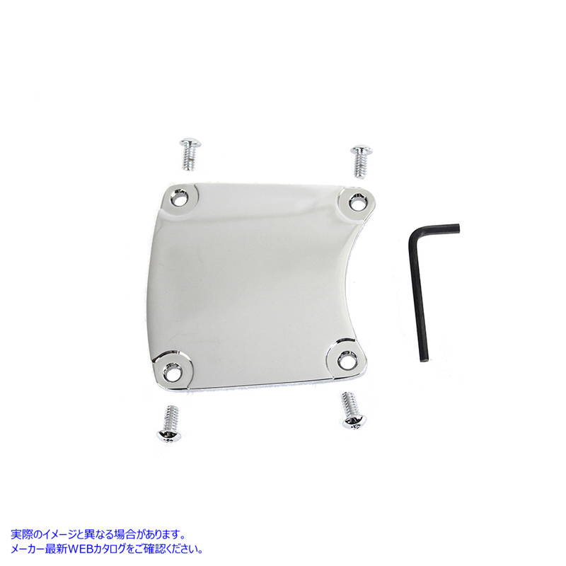 42-0740 点検カバー クローム Inspection Cover Chrome 取寄せ Vツイン (検索用／60670-85A