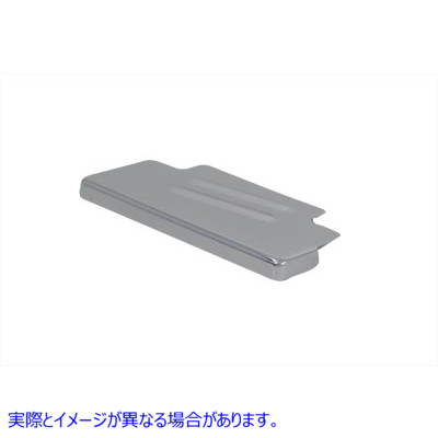 42-0753 バッテリートップカバー クローム Battery Top Cover Chrome 取寄せ Vツイン (検索用／66366-90