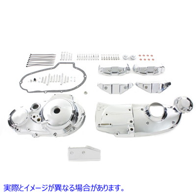 42-0847 クロームエンジンドレスアップキット 取寄せ Vツイン Chrome Engine Dress Up Kit (検索用／