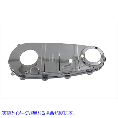 42-0862 レプリカインナープライマリーカバークローム 取寄せ Vツイン Replica Inner Primary Cover Chrome (検索用／60620-58B