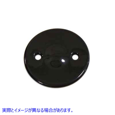 42-0871 黒の点検カバー 取寄せ Vツイン Black Inspection Cover (検索用／60572-36