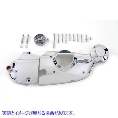 42-0895 クロームカムとスプロケットカバーキット 取寄せ Vツイン Chrome Cam and Sprocket Cover Kit (検索用／