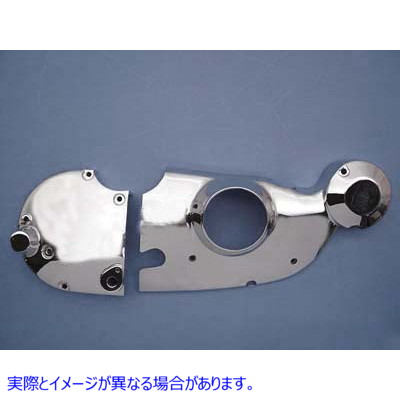 42-0899 クロームカムとスプロケットカバーキット 取寄せ Vツイン Chrome Cam and Sprocket Cover Kit (検索用／