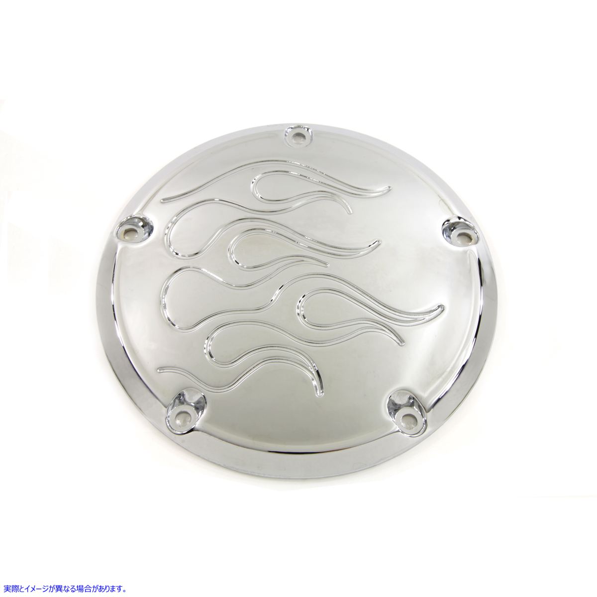 42-0922 フレイムダービーカバー クローム Flame Derby Cover Chrome 取寄せ Vツイン (検索用／