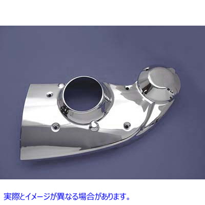 42-0933 クロームカムカバートリム 取寄せ Vツイン Chrome Cam Cover Trim (検索用／25231-04