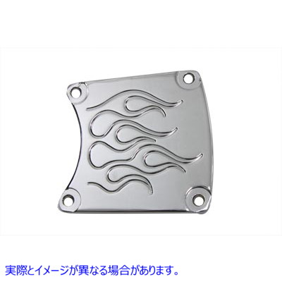 42-0944 Flame Inspection Cover Chrome 取寄せ Vツイン (検索用／