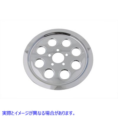 42-0963 アウタープーリーカバー 70歯 クローム Outer Pulley Cover 70 Tooth Chrome 取寄せ Vツイン (検索用／