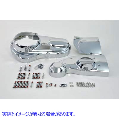 42-1051 クロームエンジンドレスアップセット 取寄せ Vツイン Chrome Engine Dress Up Set (検索用／