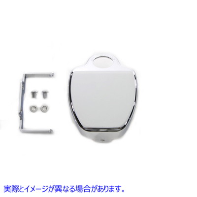 42-1077 スムースコイルカバー クローム Smooth Coil Cover Chrome 取寄せ Vツイン (検索用／