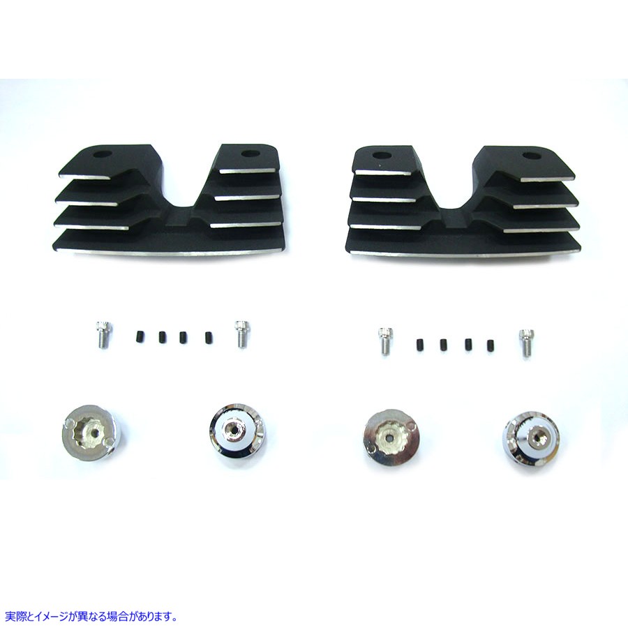 42-1153 ヘッドボルトとスパークプラグカバーキット ブラック Head Bolt and Spark Plug Cover Kit Black 取寄せ Vツイン (検索