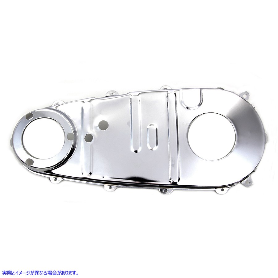 42-1186 クロームインナープライマリーカバー 取寄せ Vツイン Chrome Inner Primary Cover (検索用／60620-55