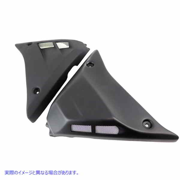 42-1281 FXR フレーム サイド カバー セット ベント付き FXR Frame Side Cover Set Vented 取寄せ Vツイン (検索用／