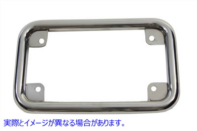 42-5046 ナンバープレートフレームステンレス License Plate Frame Stainless 取寄せ Vツイン (検索用／