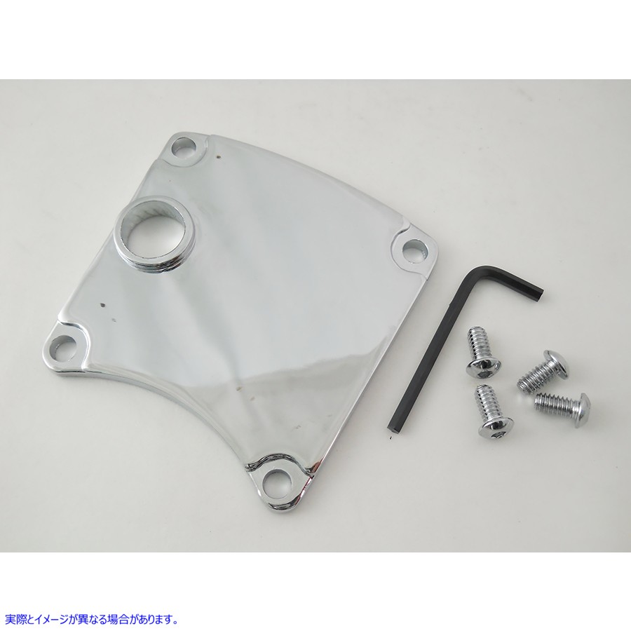 42-9943 クローム一次検査カバー Chrome Primary Inspection Cover 取寄せ Vツイン (検索用／60667-85A