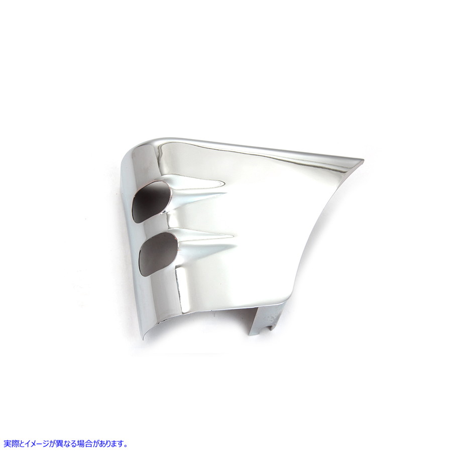 42-9949 Coil Cover Chrome Tear Drop 取寄せ Vツイン (検索用／ V-Twin