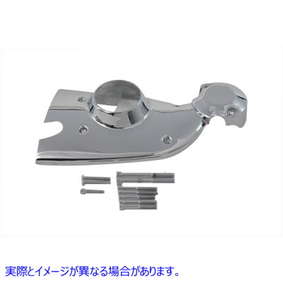 42-9963 クロームカムカバートリム 取寄せ Vツイン Chrome Cam Cover Trim (検索用／