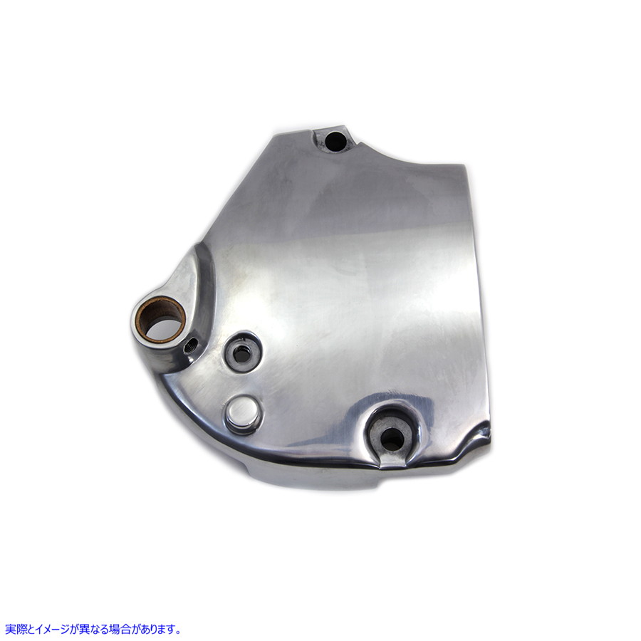 43-0108 スプロケットカバーポリッシュ 取寄せ Vツイン Sprocket Cover Polished (検索用／34871-71