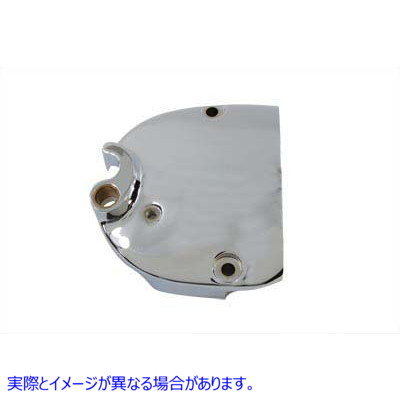 43-0117 スプロケットカバー ポリッシュ強化 取寄せ Vツイン Sprocket Cover Polished Reinforced (検索用／