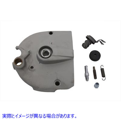 43-0133 鋳造スプロケットカバー 取寄せ Vツイン Cast Sprocket Cover (検索用／34874-52A